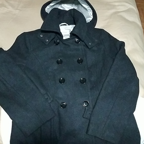 Calvin Klein Jackets & Blazers - Calvin  Klein wool pea coat double breasted  with